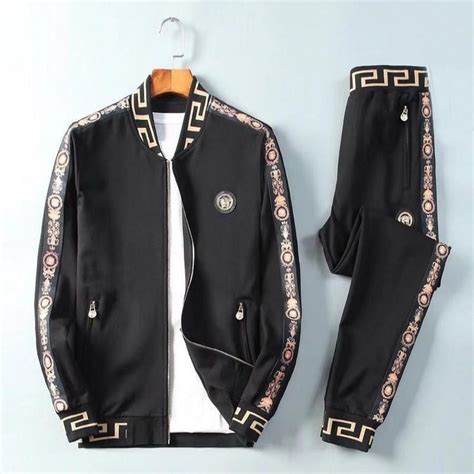 mens versace tracksuit|versace tracksuit men's sale.